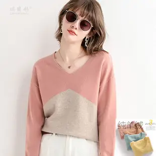 Women Wool Blend Turtleneck Sweater Brown — feature 35