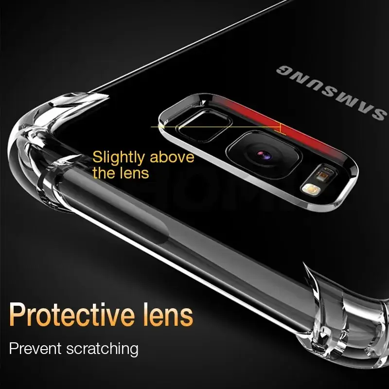 Samsung Galaxy S25E High Transparent 4-Corner Airbag Case - Image 3