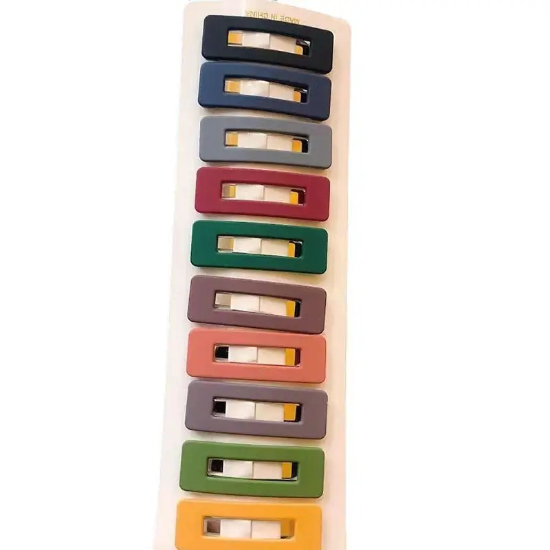 Korean Style Hairpin with Candy Color Clips - Image 14