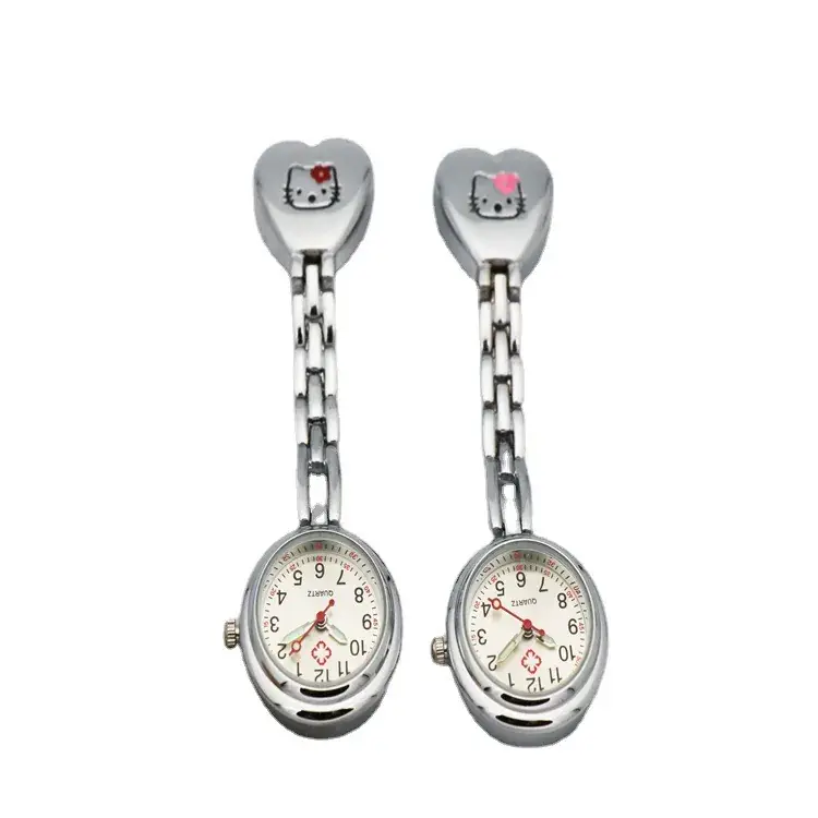 Waterproof Cat Nurse Watch with Luminous Pin - Image 3