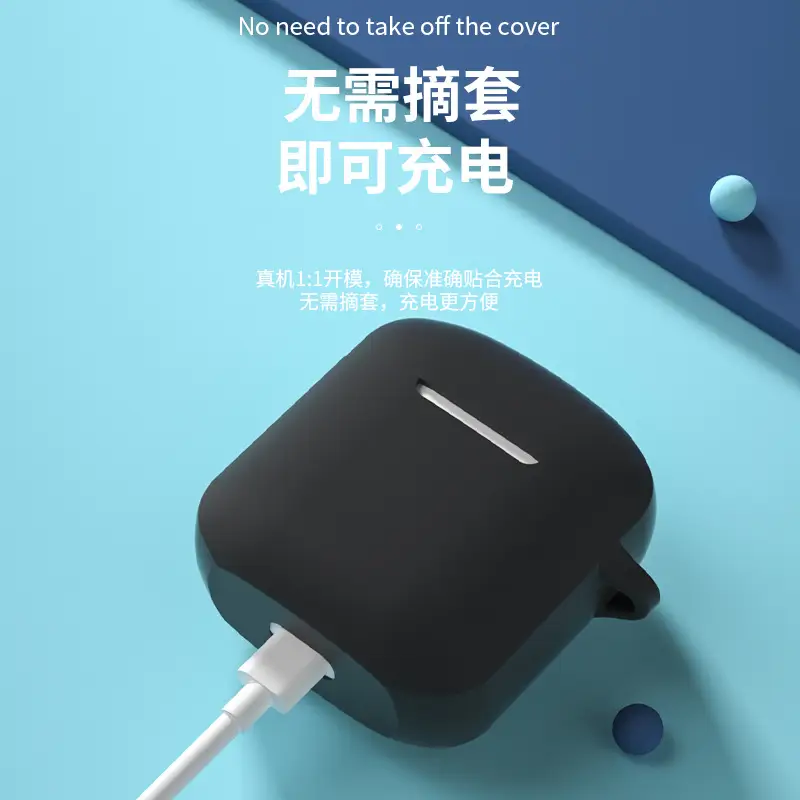 Mini Wireless Bluetooth Lollipod Protective Cover Black