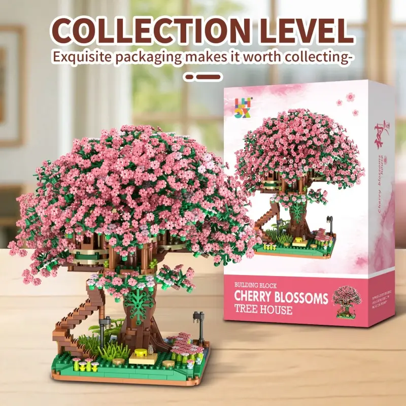 Sakura Station Mini Building Blocks 14+ 625 PCS - Image 20