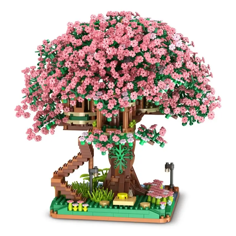 Sakura Station Mini Building Blocks 14+ 625 PCS - Image 21