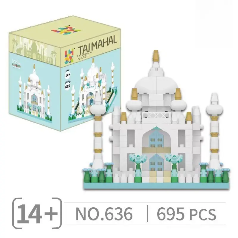 Sakura Station Mini Building Blocks 14+ 625 PCS - Image 15
