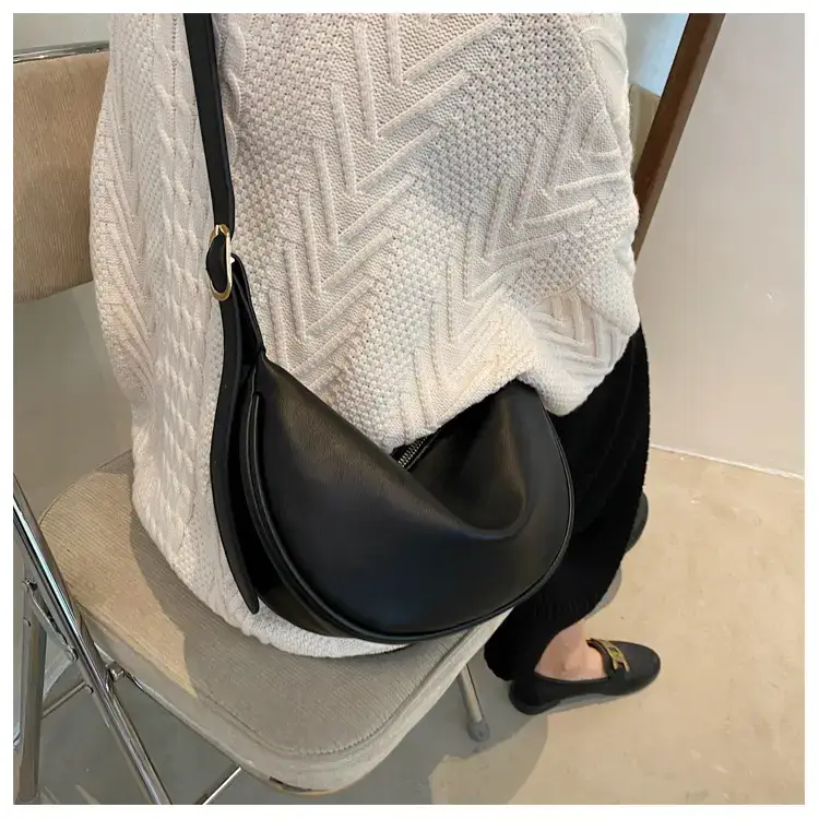 Women Crossbody Bag Brown Large Capacity Summer Style — feature 10