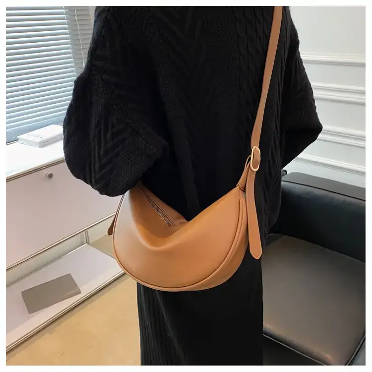 Women Crossbody Bag Brown Large Capacity Summer Style — feature 101