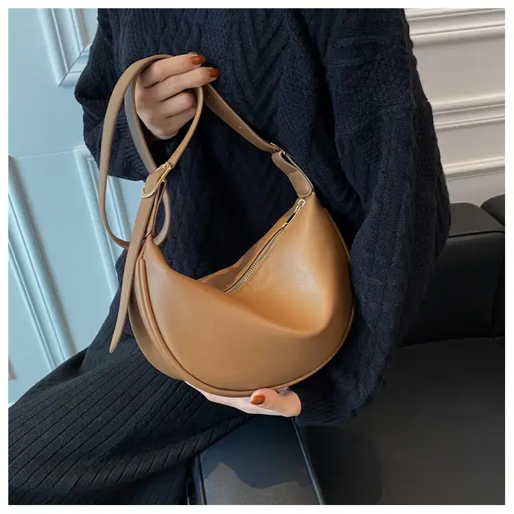 Women Crossbody Bag Brown Large Capacity Summer Style — feature 107