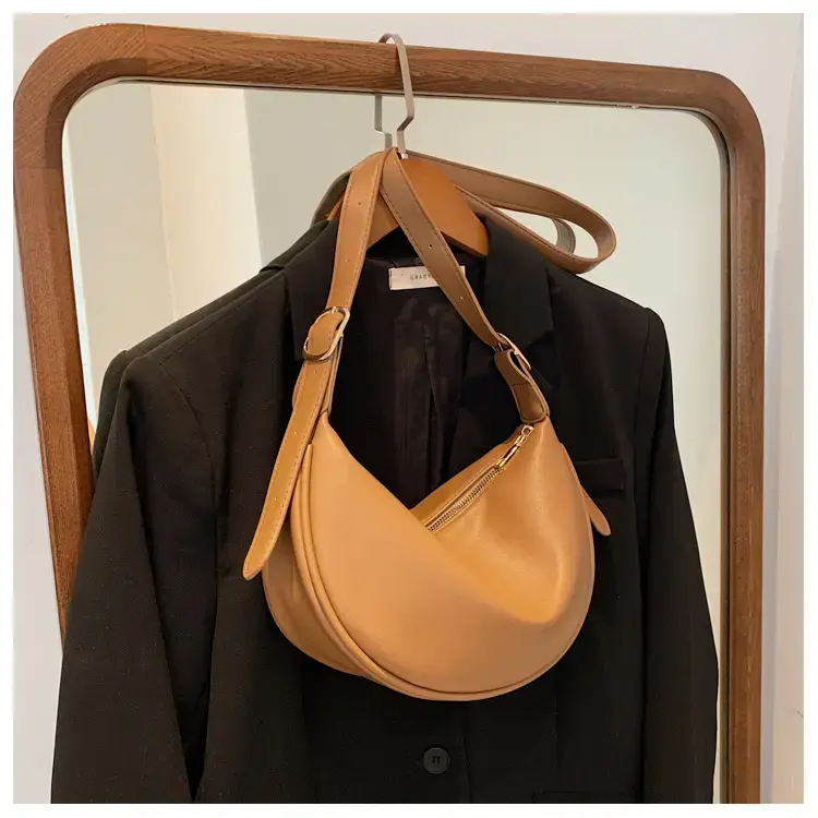 Women Crossbody Bag Brown Large Capacity Summer Style — feature 116