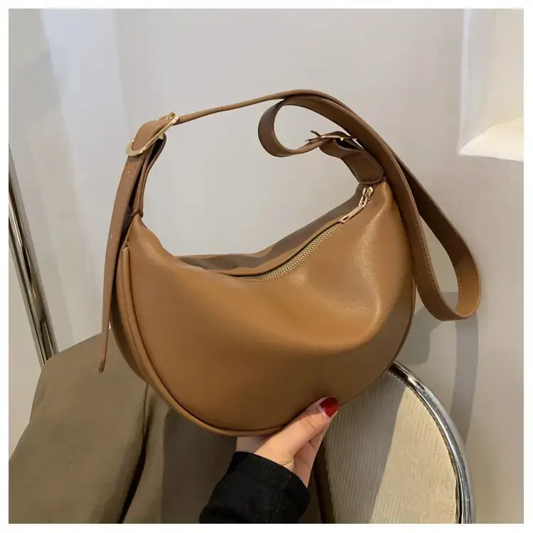Women Crossbody Bag Brown Large Capacity Summer Style — feature 117