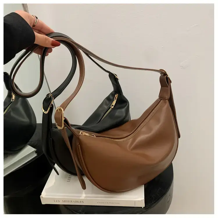 Women Crossbody Bag Brown Large Capacity Summer Style — feature 118