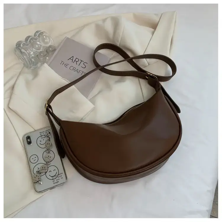 Women Crossbody Bag Brown Large Capacity Summer Style — feature 125