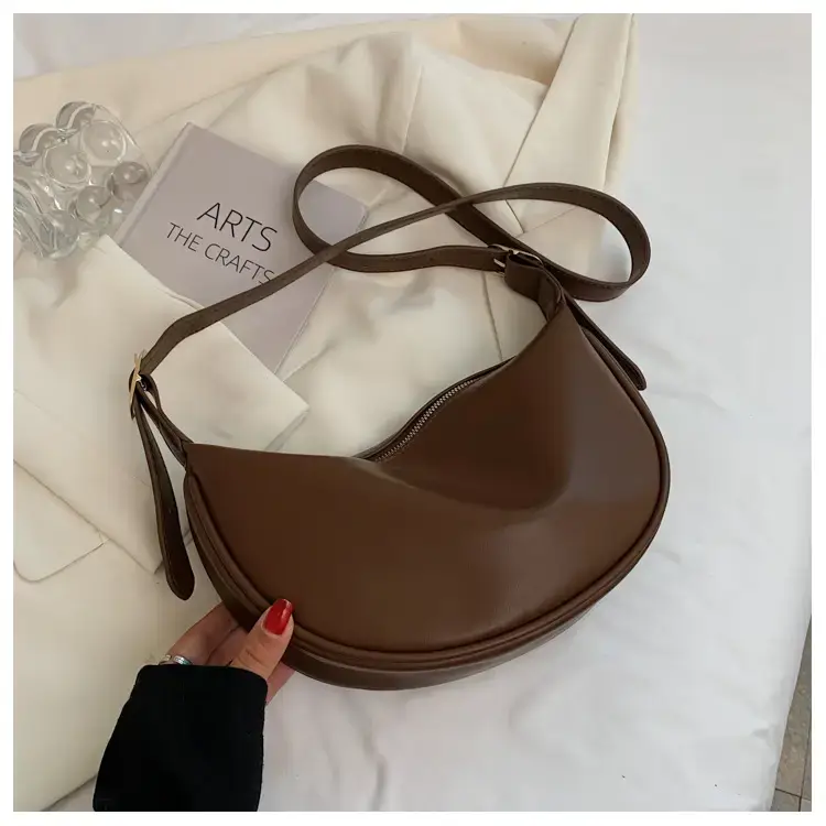 Women Crossbody Bag Brown Large Capacity Summer Style — feature 127