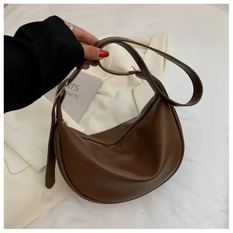 Women Crossbody Bag Brown Large Capacity Summer Style — feature 128