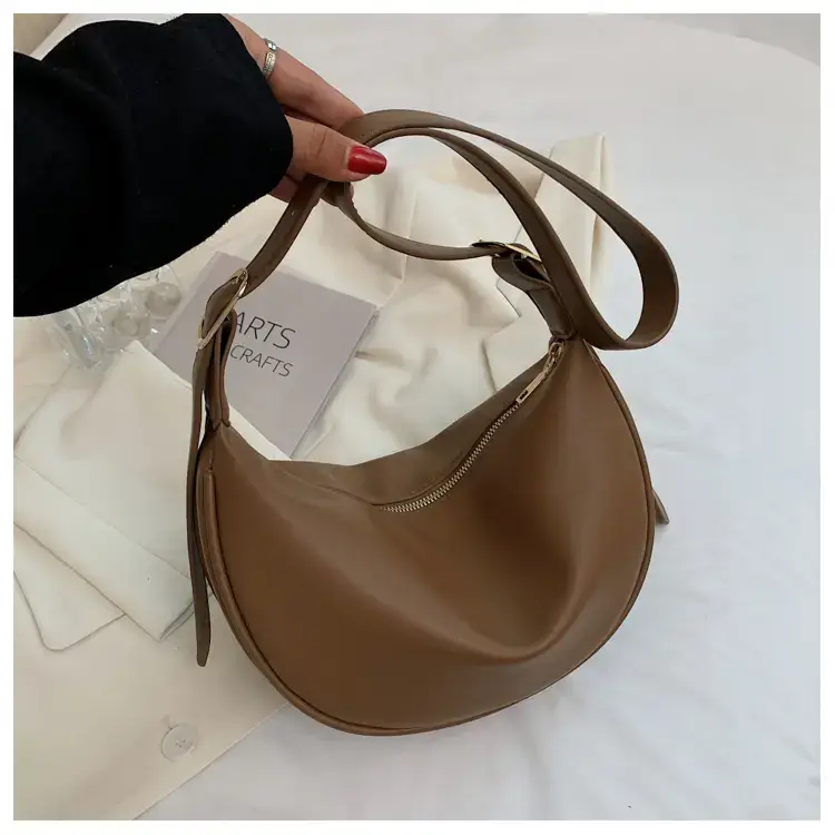 Women Crossbody Bag Brown Large Capacity Summer Style — feature 133