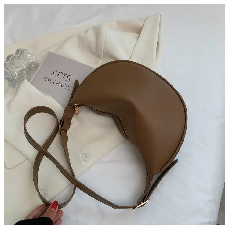 Women Crossbody Bag Brown Large Capacity Summer Style — feature 134