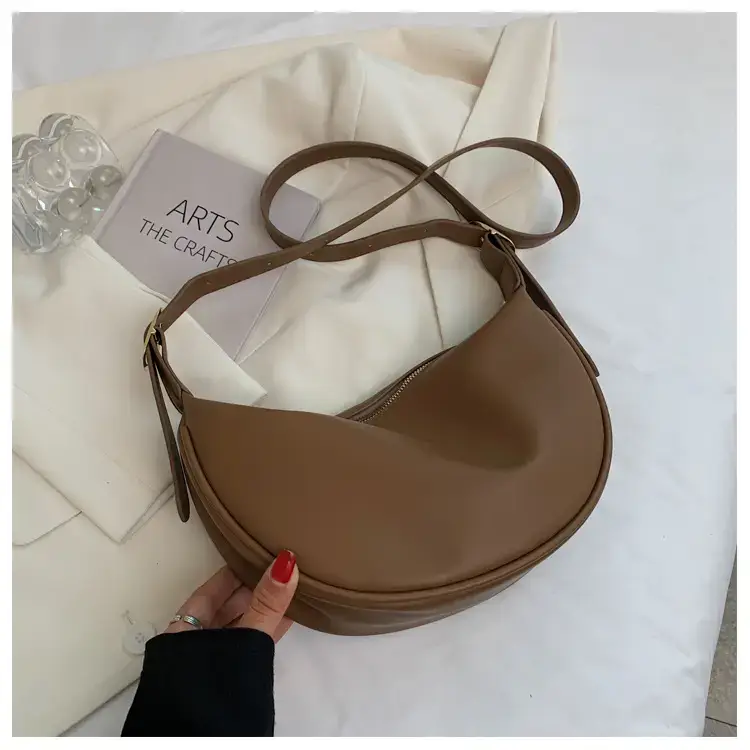 Women Crossbody Bag Brown Large Capacity Summer Style — feature 135