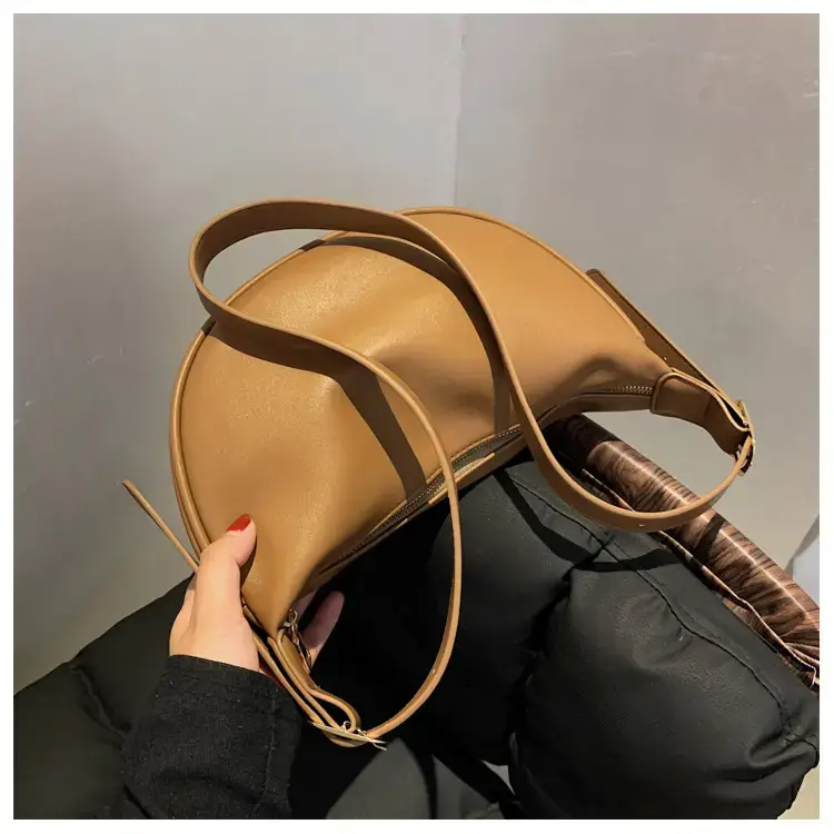 Women Crossbody Bag Brown Large Capacity Summer Style — feature 140