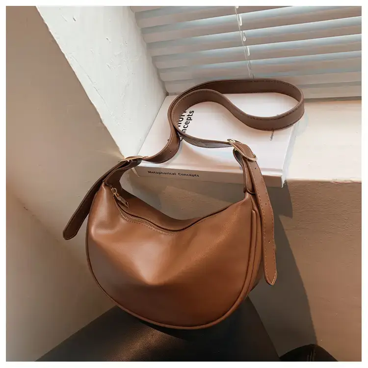 Women Crossbody Bag Brown Large Capacity Summer Style — feature 152