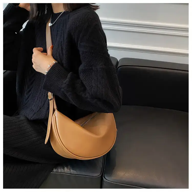Women Crossbody Bag Brown Large Capacity Summer Style — feature 27
