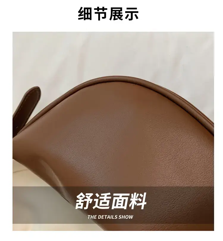 Women Crossbody Bag Brown Large Capacity Summer Style — feature 3