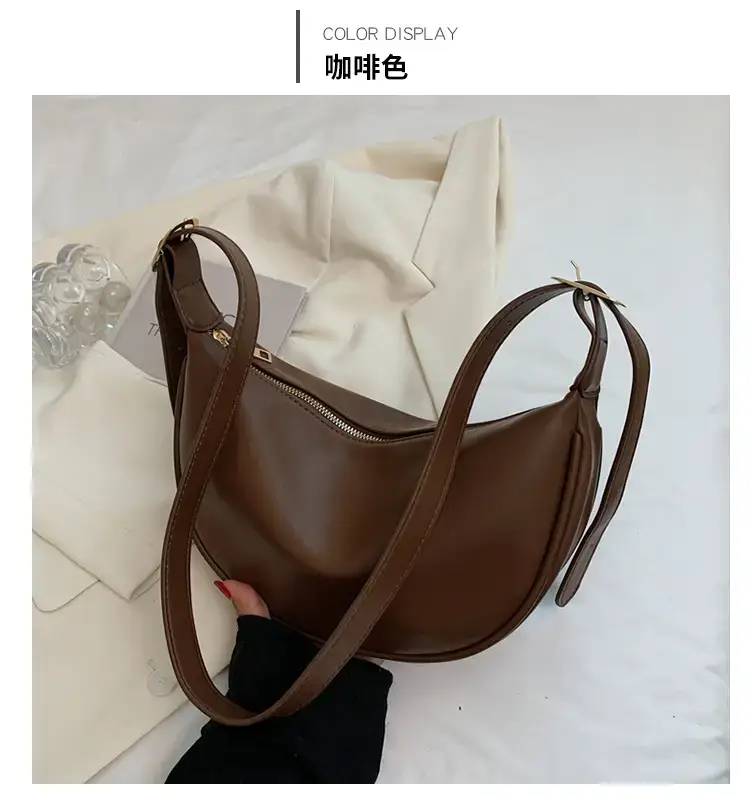 Women Crossbody Bag Brown Large Capacity Summer Style — feature 32