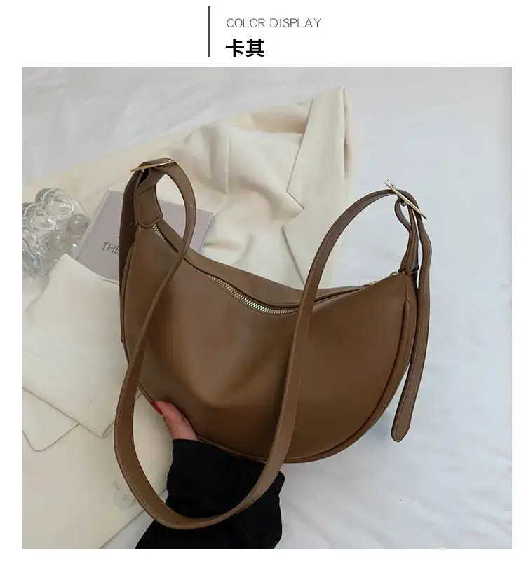 Women Crossbody Bag Brown Large Capacity Summer Style — feature 33