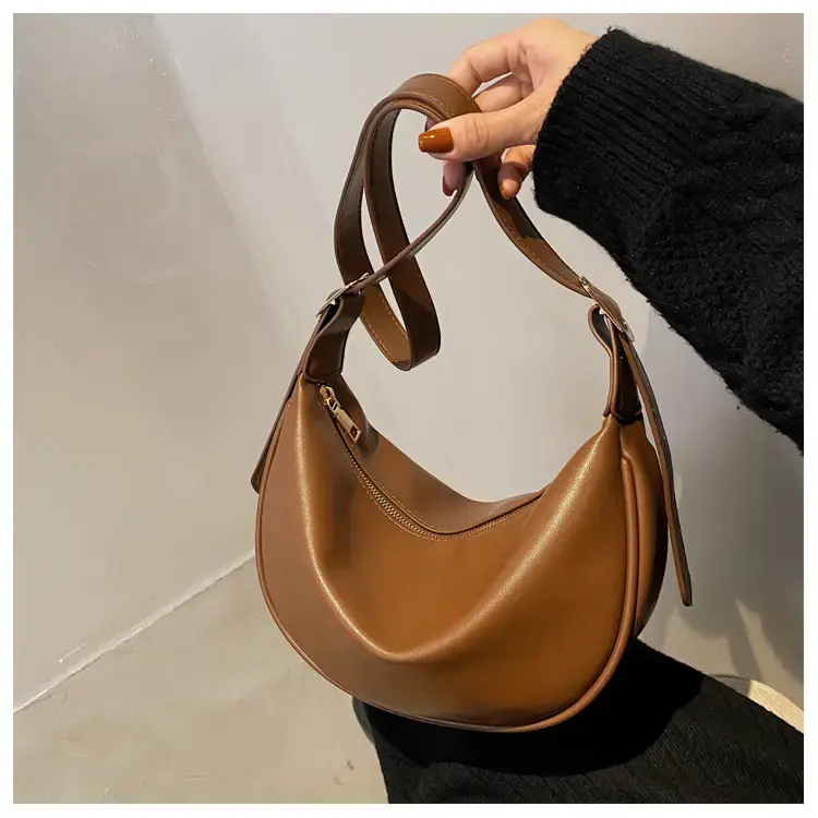 Women Crossbody Bag Brown Large Capacity Summer Style — feature 35
