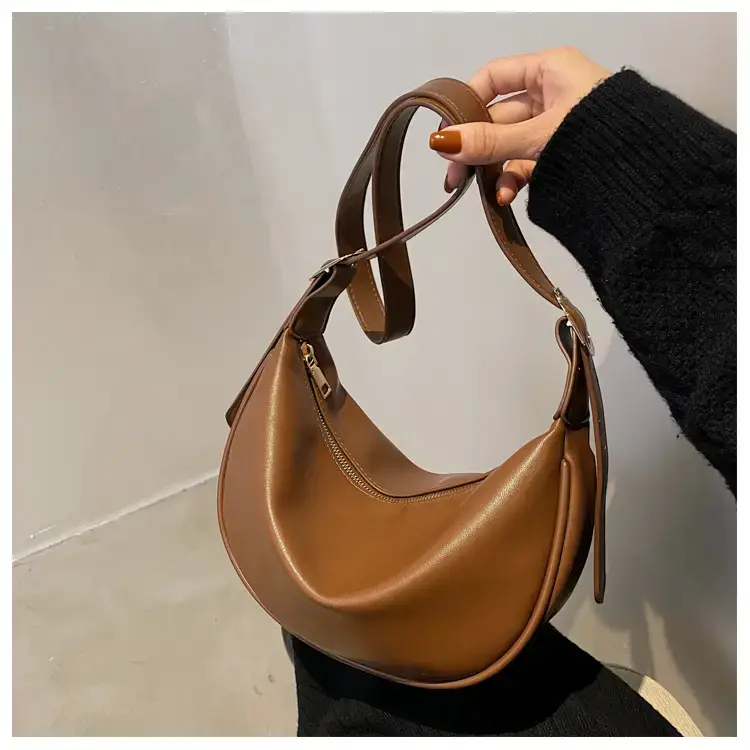 Women Crossbody Bag Brown Large Capacity Summer Style — feature 36
