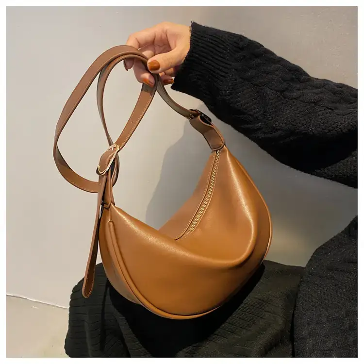 Women Crossbody Bag Brown Large Capacity Summer Style — feature 37
