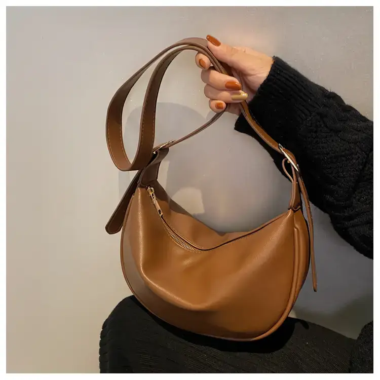 Women Crossbody Bag Brown Large Capacity Summer Style — feature 38