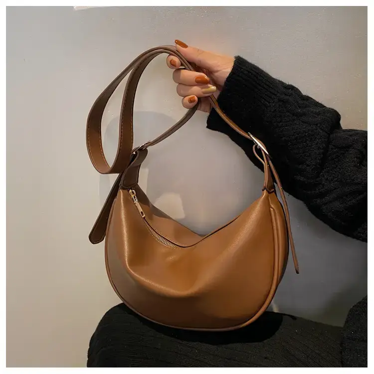 Women Crossbody Bag Brown Large Capacity Summer Style — feature 39