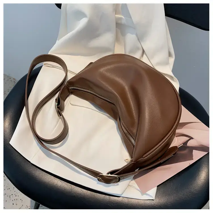 Women Crossbody Bag Brown Large Capacity Summer Style — feature 47