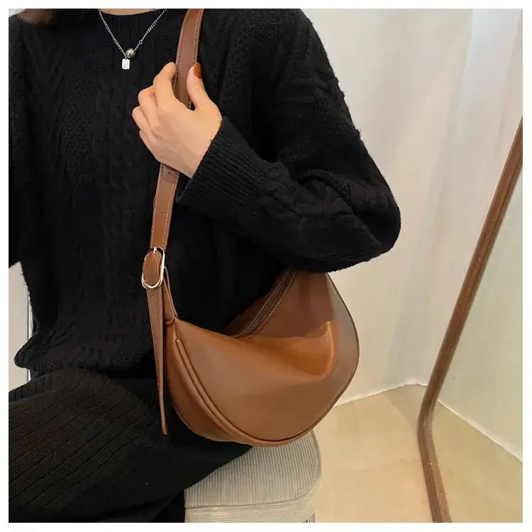 Women Crossbody Bag Brown Large Capacity Summer Style — feature 51