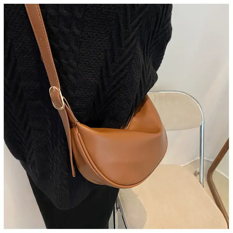 Women Crossbody Bag Brown Large Capacity Summer Style — feature 52