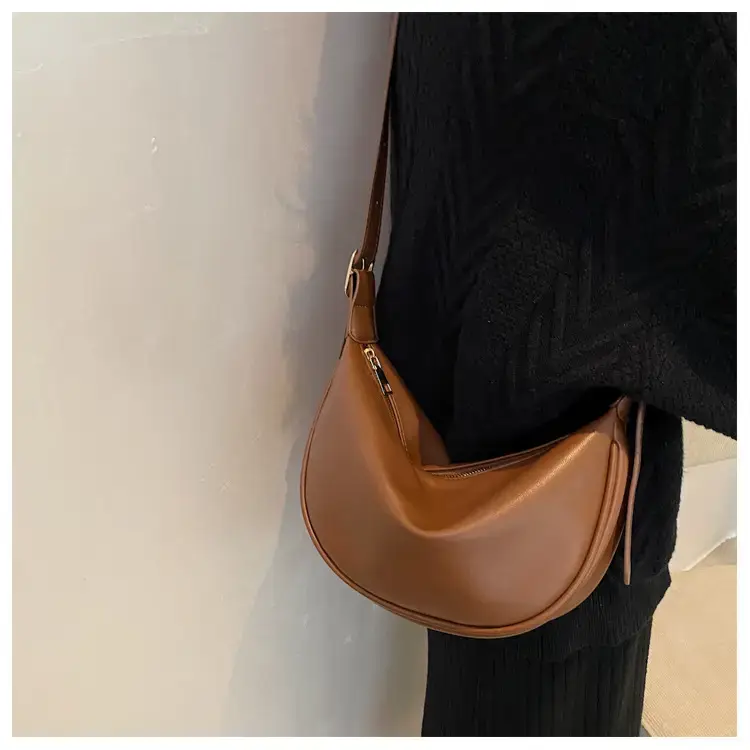 Women Crossbody Bag Brown Large Capacity Summer Style — feature 54
