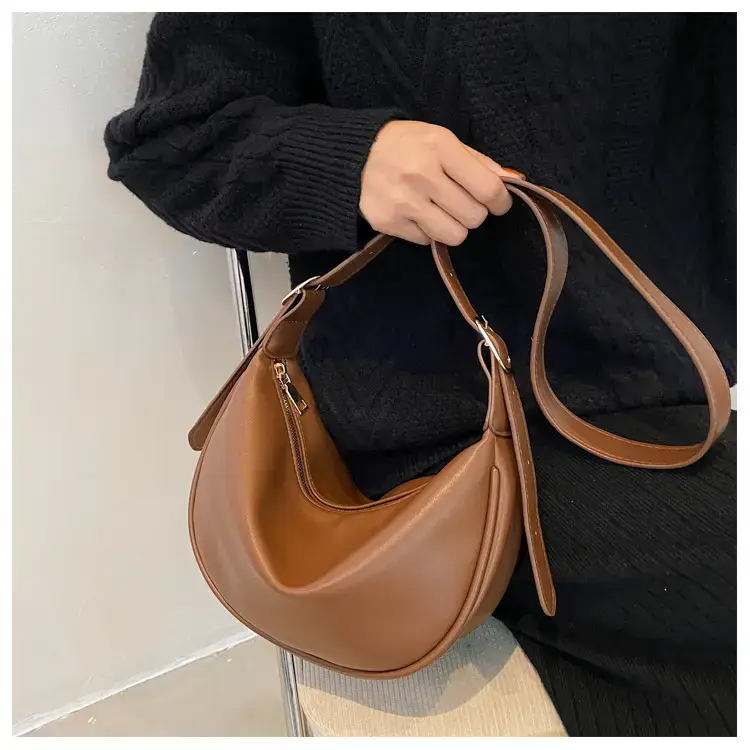 Women Crossbody Bag Brown Large Capacity Summer Style — feature 62