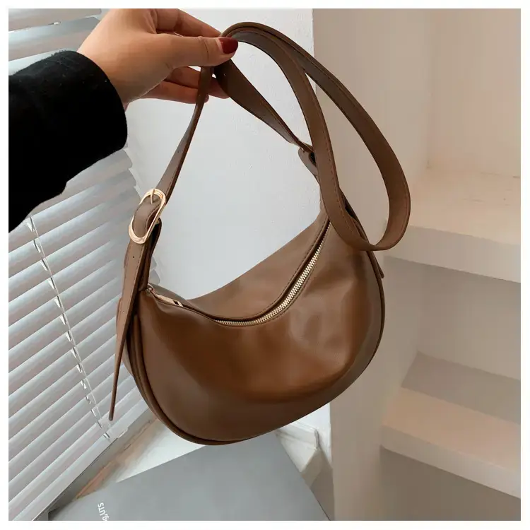 Women Crossbody Bag Brown Large Capacity Summer Style — feature 65