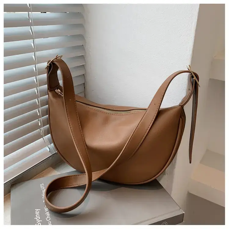 Women Crossbody Bag Brown Large Capacity Summer Style — feature 66