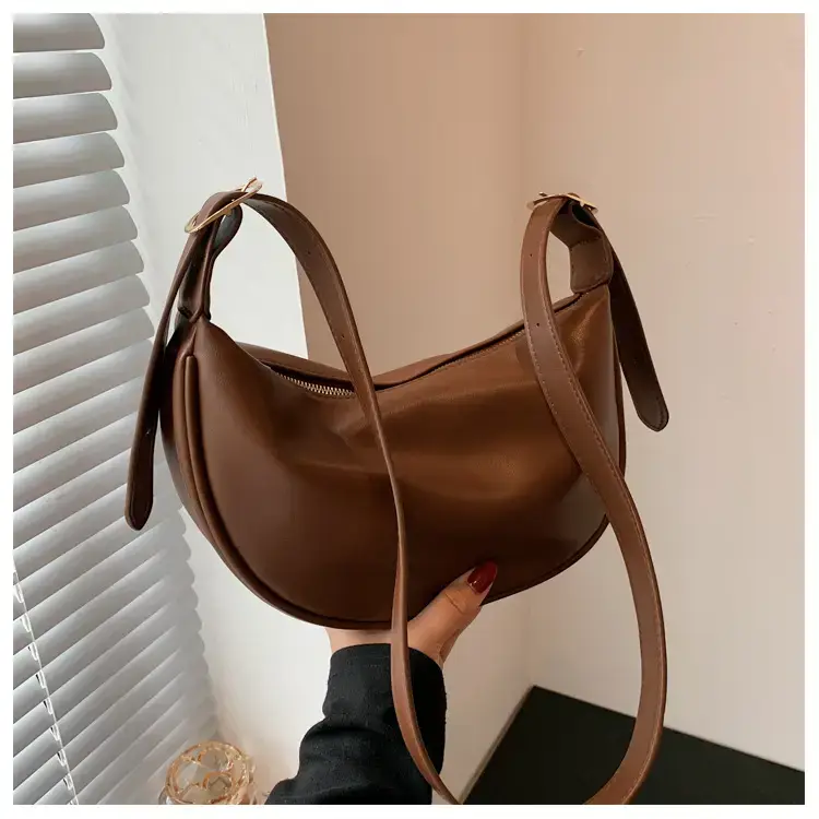 Women Crossbody Bag Brown Large Capacity Summer Style — feature 67