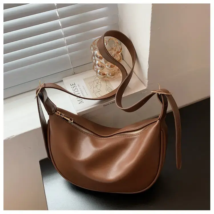Women Crossbody Bag Brown Large Capacity Summer Style — feature 69