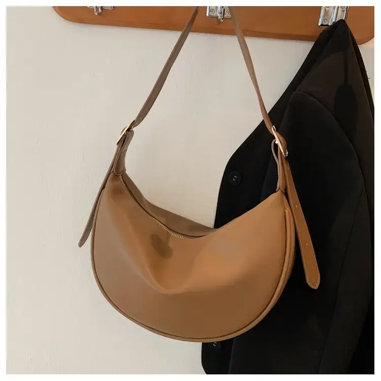 Women Crossbody Bag Brown Large Capacity Summer Style — feature 73