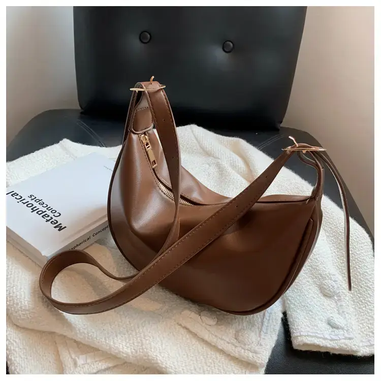 Women Crossbody Bag Brown Large Capacity Summer Style — feature 93