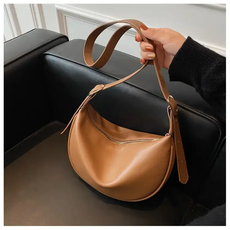 Women Crossbody Bag Brown Large Capacity Summer Style — feature 98