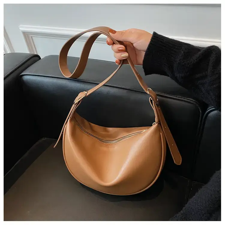 Women Crossbody Bag Brown Large Capacity Summer Style — feature 99