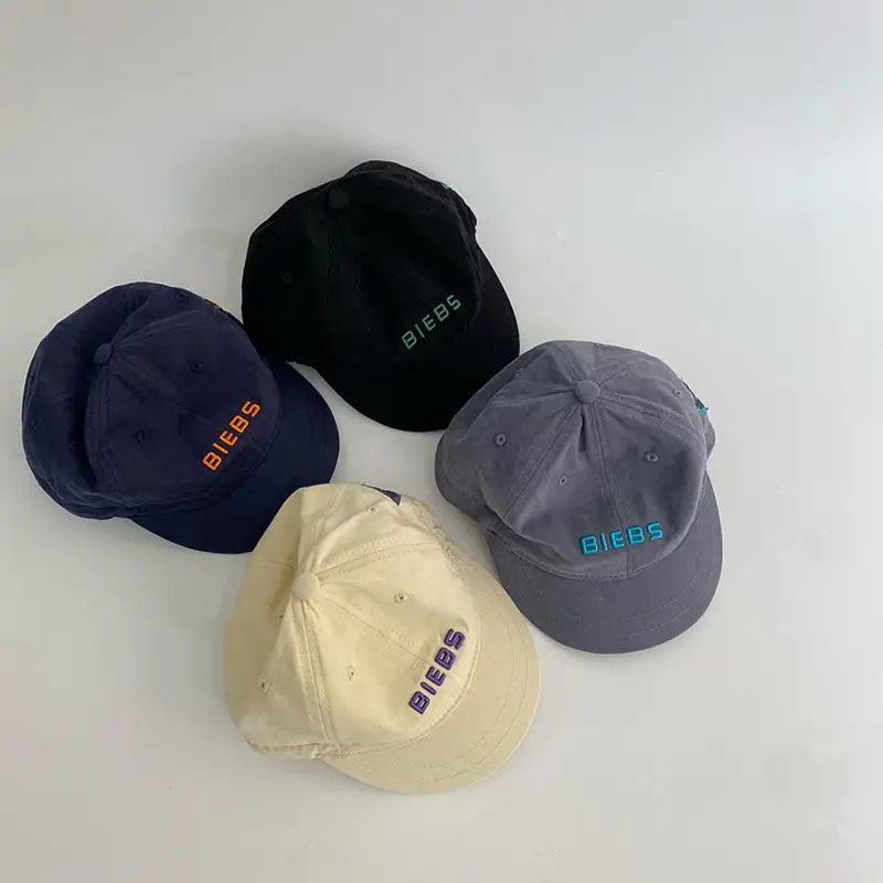 Korean Style Baseball Cap Sun Hat for Kids Spring Autumn 2025