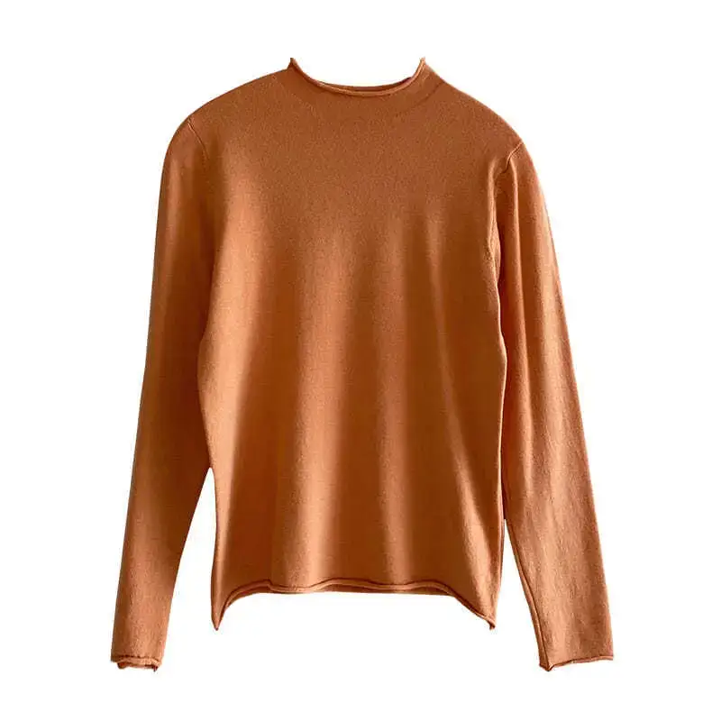 Women's Black Long Sleeve Slim Fit Top - Image 18