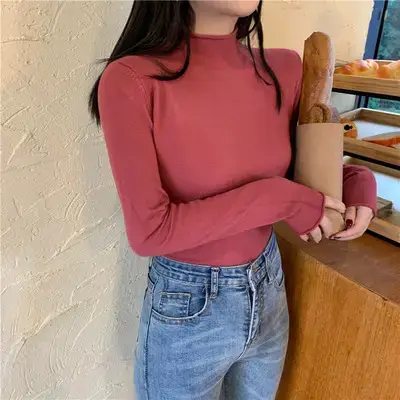 Women's Black Long Sleeve Slim Fit Top - Image 11