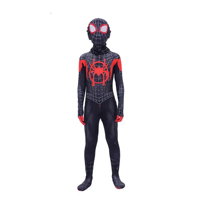 Children's Spider-Man Suit Red Blue Performance Dress - Image 12