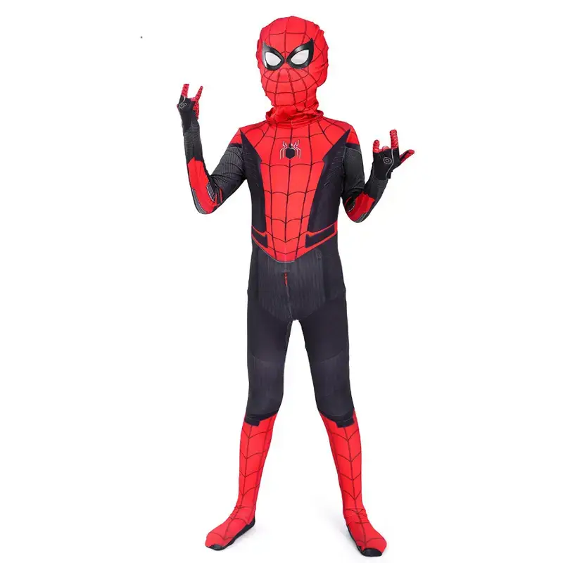 Children's Spider-Man Suit Red Blue Performance Dress - Image 14