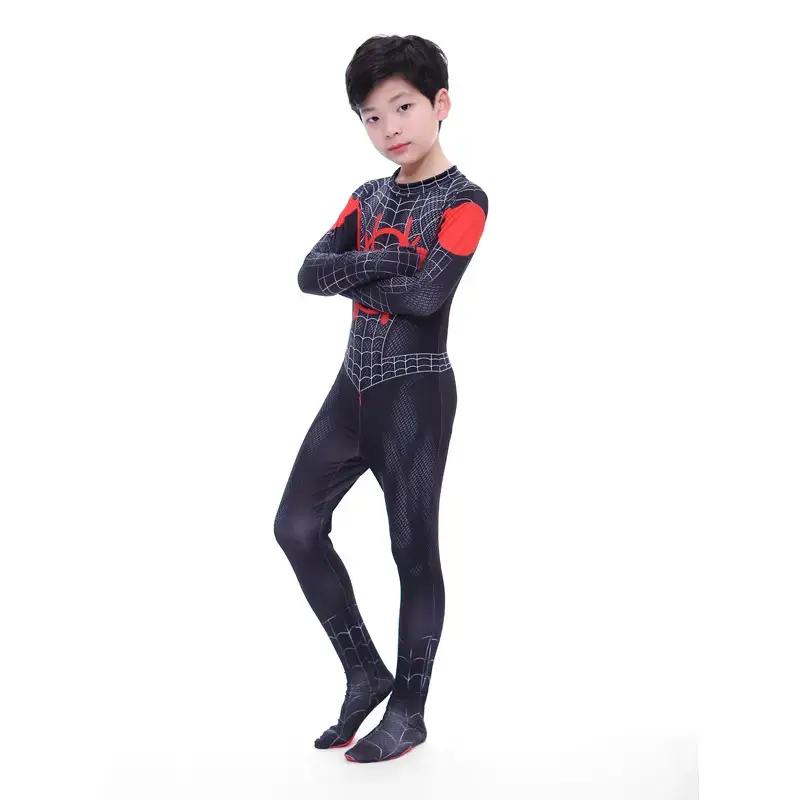 Children's Spider-Man Suit Red Blue Performance Dress - Image 15